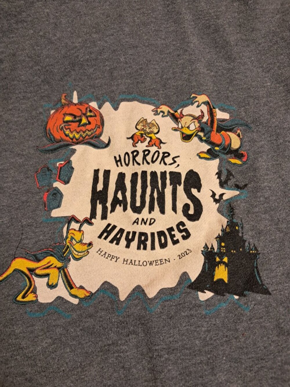 Disney Parks Mickey Mouse Halloween Hoodie Size 4 - Picture 5 of 10